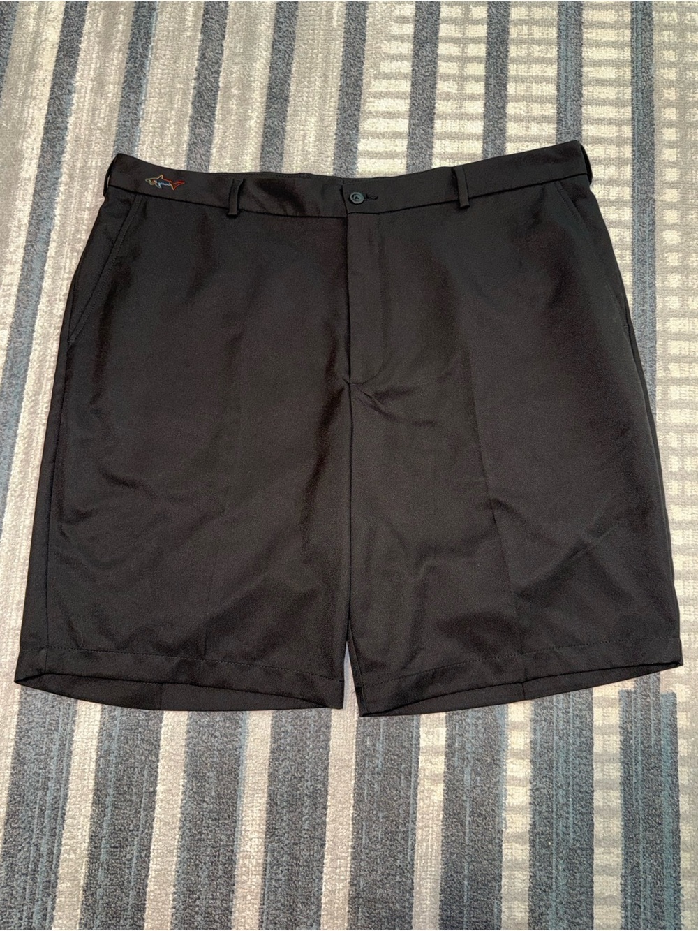 Greg Norman Men's Black Casual Performance Golf Shorts Size 40